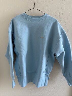 Advisory Board Crystals Blue Sweat Shirts Sz. S